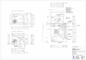 Pumpwerk unterirdisch mit Betriebsgebäude, Beispiel 2