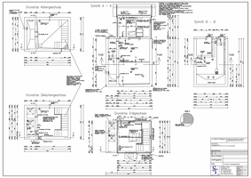 Pumpwerk unterirdisch mit Betriebsgebäude, Beispiel 4